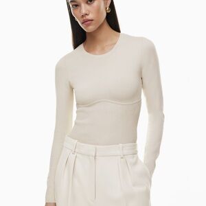 Babaton Sculpt Knit Empire Longsleeve